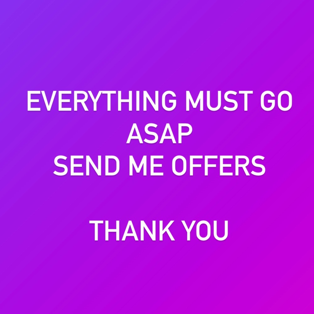 EVERYTHING MUST GO